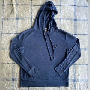 PINK lightweight blue hoodie